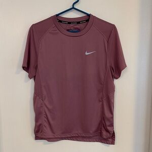 Nike Plum Short Sleeve Sports Tee